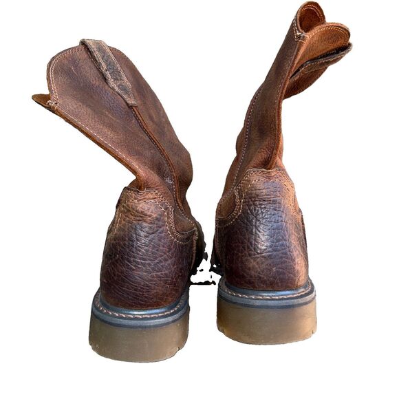 Ariat Rambler Western Boot Brown F2413-11 Leather Square Toe Western Boots 9.5D main image 7